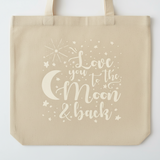 Love you to the Moon and Back Star Burst Wall Stencil by Designer  Stencils