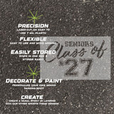 Varsity Class of Parking Space Stencil
