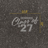 Varsity Class of Parking Space Stencil
