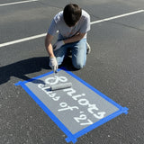 Disco Class of Parking Space Stencil