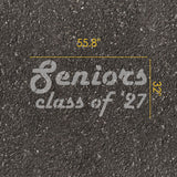 Disco Class of Parking Space Stencil