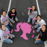 Doll Head Parking Space Stencil