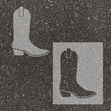 Cowboy Boot Parking Space Stencil