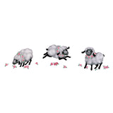Romping Lambs Wall Stencil by The Mad Stencilist