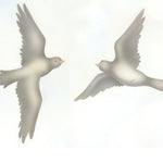 Birds in Flight Wall Stencil by The Mad Stencilist