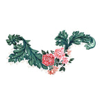 Bough of Roses Wall Stencil by The Mad Stencilist