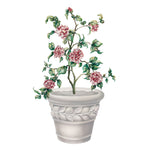 Camellias Wall Stencil by The Mad Stencilist