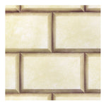 Beveled Blocks Wall Stencil by The Mad Stencilist