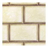 Beveled Blocks Wall Stencil by The Mad Stencilist