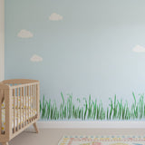 Grass Wall Stencil