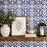 Casablanca Tile Wall Stencil