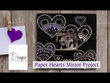 Paper Hearts Craft Stencil