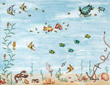 Under the Sea Wall Stencil