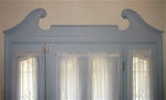 Colonial Pediment Wall Stencil by Jeff Raum