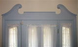 Colonial Pediment Wall Stencil by Jeff Raum