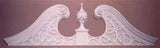 Colonial Pediment Wall Stencil by Jeff Raum