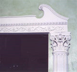 Colonial Pediment Wall Stencil by Jeff Raum