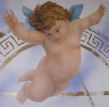 Small Cherub Wall Stencil by Jeff Raum