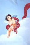 Tough Guy Cherub Wall Stencil by Jeff Raum