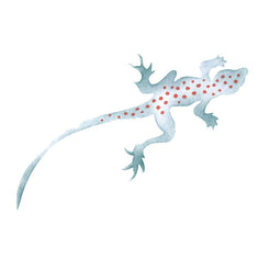 Lizard Wall Stencil