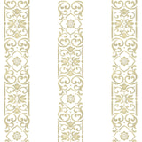 Vertical Scroll Wall Stencil - Repeats