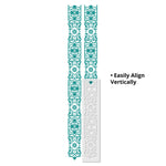 Vertical Scroll Wall Stencil - Repeat
