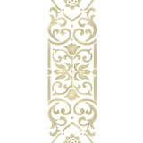 Vertical Scroll Wall Stencil