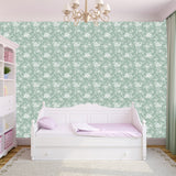 Floral Rose Wallpaper Wall Stencil