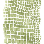 Small Crocodile Skin Wall Stencil