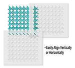 Caned Lattice Allover Wall Stencil - Repeat