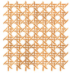 Caned Lattice Allover Wall Stencil