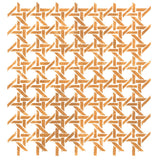 Caned Lattice Allover Wall Stencil