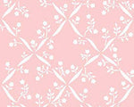 Floral Lattice Wallpaper Wall Stencil
