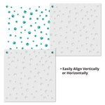 Dog Paw Pattern Wallpaper Wall Stencil - Repeat