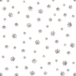 Dog Paw Pattern Wallpaper Wall Stencil