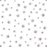 Dog Paw Pattern Wallpaper Wall Stencil