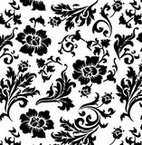 Chic Roses Wallpaper Wall Stencil
