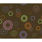 Spiral Pop Circle Wall Stencil