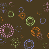 Spiral Pop Circle Wall Stencil