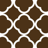Large Quatrefoil Wall Stencil