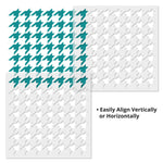 Houndstooth Wallpaper Wall Stencil - Repeat