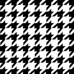 Houndstooth Wallpaper Wall Stencil