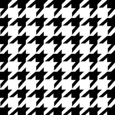 Houndstooth Wallpaper Wall Stencil