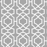 Contemporary Lattice Allover Wall Stencil