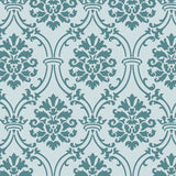 Small Royal Damask Allover Wall Stencil