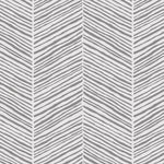 Handpainted Chevron Allover Wall Stencil