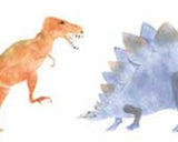 Jurassic Dinosaurs Wall Stencil