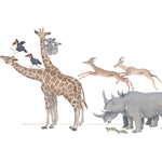 Noah's Animals Wall Stencil by DeeSigns