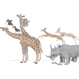 Noah's Animals Wall Stencil by DeeSigns