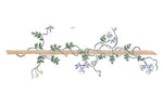 Star Clematis Wall Stencil by DeeSigns